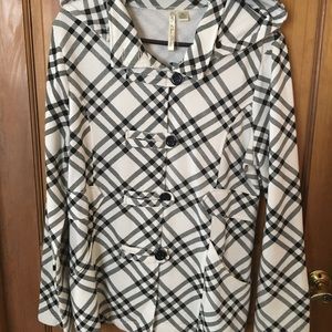 Hooded Sweatshirt pea coat - XL